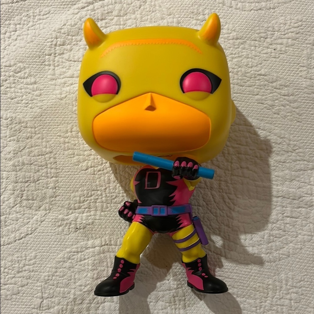 Marvel Funko Pop Daredevil Yellow and Pink Action Figure